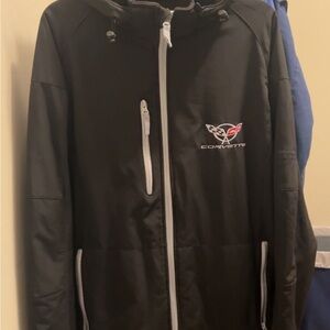 Corvette Black Performance Jacket for Men